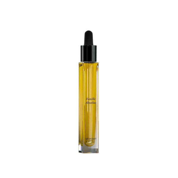 Vanille Absolue – Huile Parfumée Vanille Absolue révèle une vanille noble, crémeuse et enveloppante. Cette huile parfumée hydrate délicatement la peau tout en laissant un voile gourmand, élégant et durable. Méta-description SEO : Vanille Absolue de Neil Jacquet Paris : une huile parfumée à la vanille raffinée, gourmande et longue tenue pour une peau délicatement parfumée.