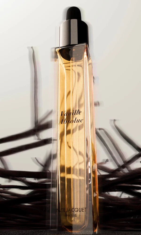Vanille Absolue – Huile Parfumée Vanille Absolue révèle une vanille noble, crémeuse et enveloppante. Cette huile parfumée hydrate délicatement la peau tout en laissant un voile gourmand, élégant et durable. Méta-description SEO : Vanille Absolue de Neil Jacquet Paris : une huile parfumée à la vanille raffinée, gourmande et longue tenue pour une peau délicatement parfumée.